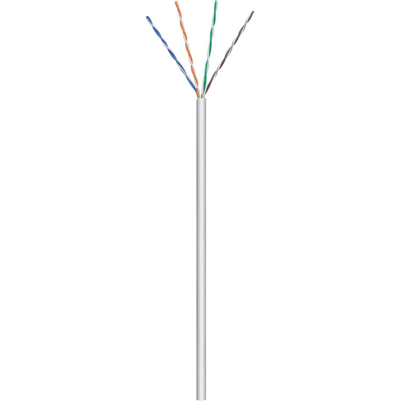 MicroConnect U/UTP CAT5e 305m Grey PVC,